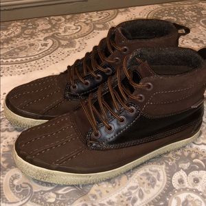 Men’s Vans Shoes Sk8-HI Del Pato DuckBoots Size 7